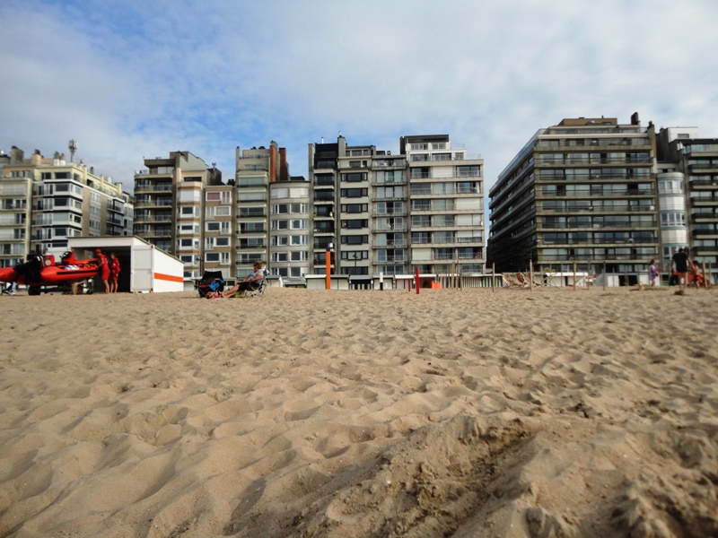 wenduine zee betrokken weer augustus 2011